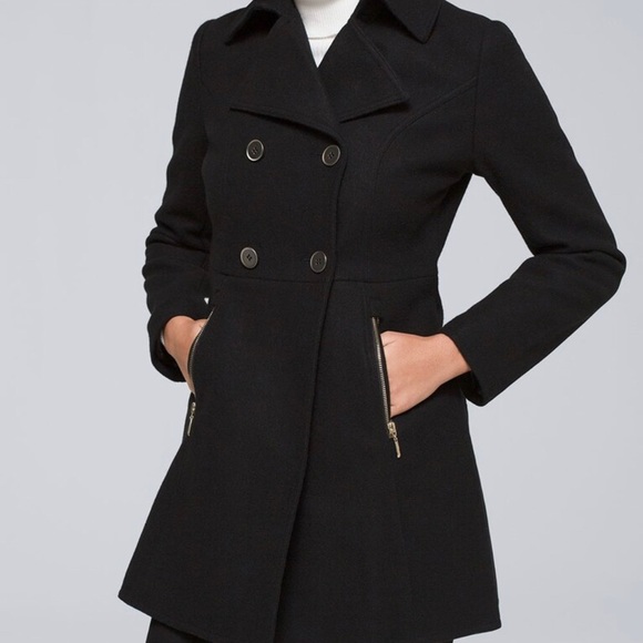 NWT WHBM A-Line Coat, Xs - Picture 1 of 10